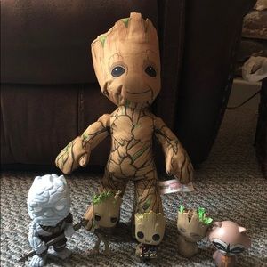 Groot funko pop set